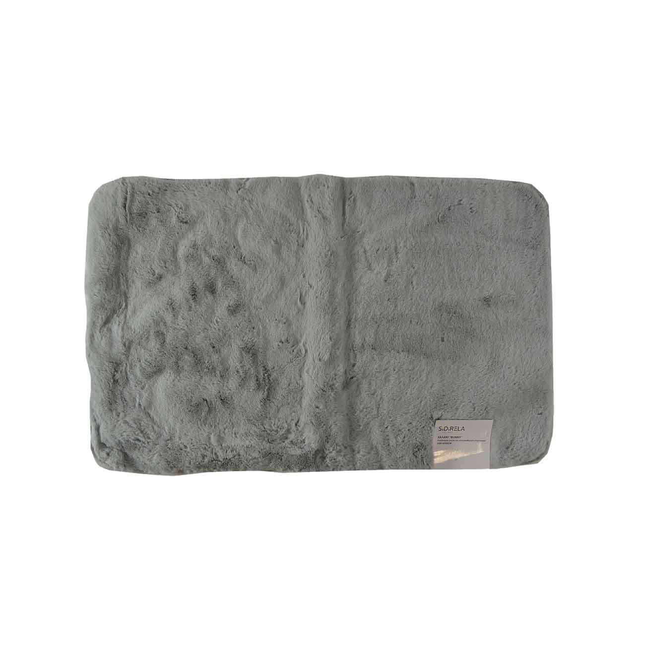 Χαλί "BUNNY" πολυεστερικό σε χρώμα γκρι 160x220 700-01283