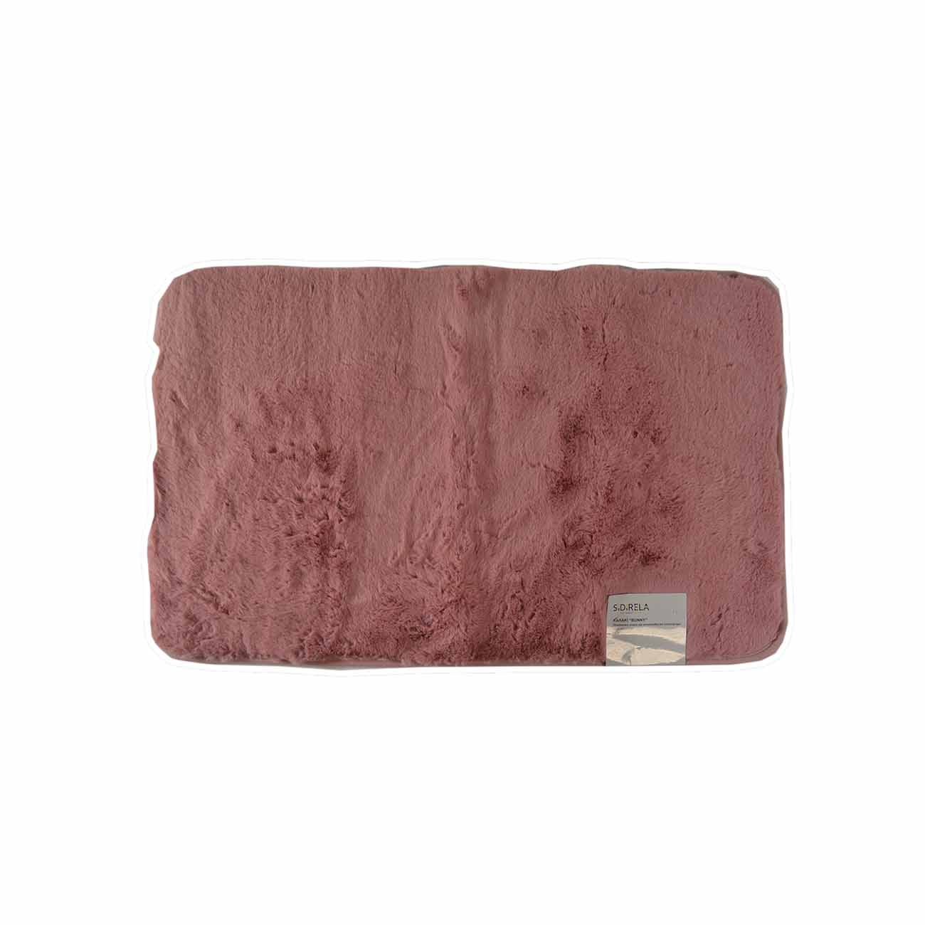 Χαλί "BUNNY" πολυεστερικό σε χρώμα σάπιο μήλο 160x220 700-01284