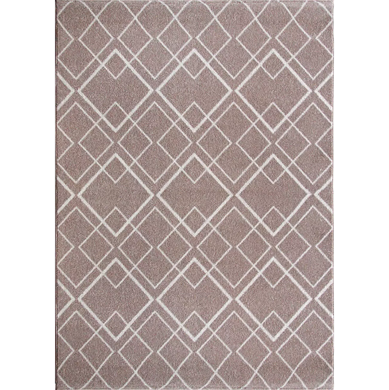 Χαλί "FAYNO" σε χρώμα μπεζ/λευκό 133x190 700-01309