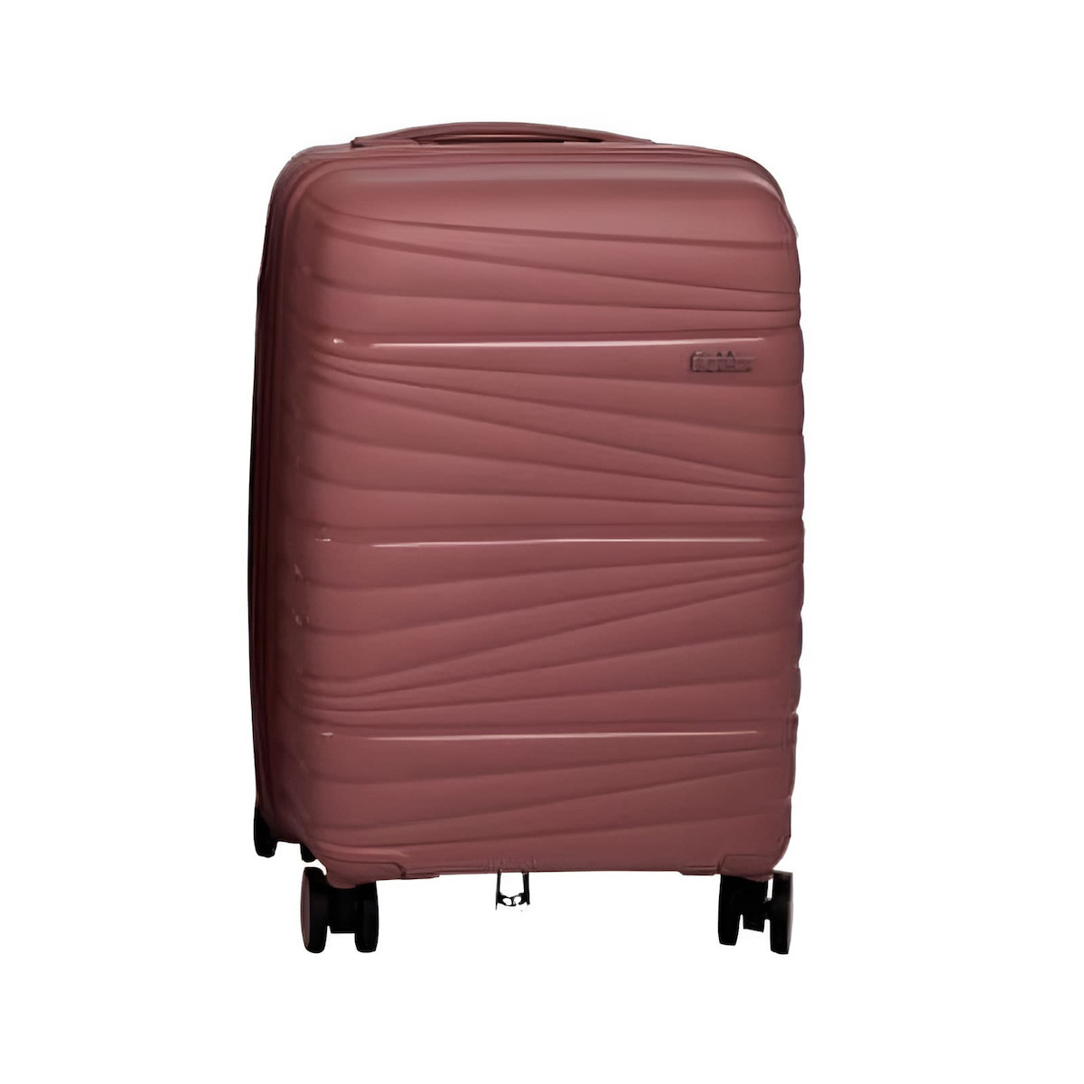 Βαλίτσα "TRAVEL" σκληρή σε χρώμα ροζ 700-01381