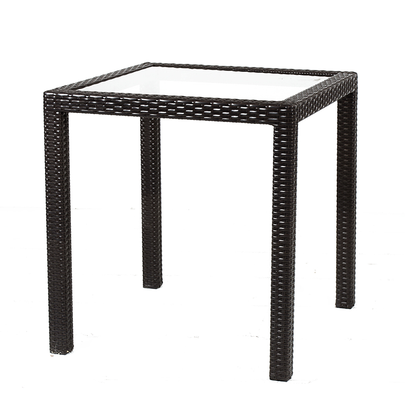 Artekko Τραπέζι αλουμινίου εξωτερικού χώρου για κήπο ή βεράντα (70χ70χ73)cm Artekko 702-1007