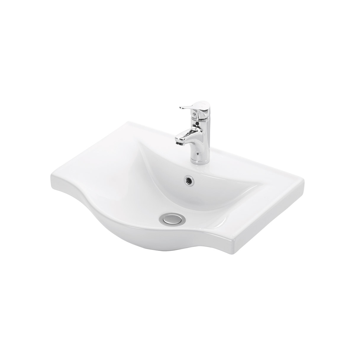 KARAG  BASIC BASINS Νιπτήρας αναρτώμενος BASIC 7055 KARAG 55x45x17,5cm KARAG-5206836012957