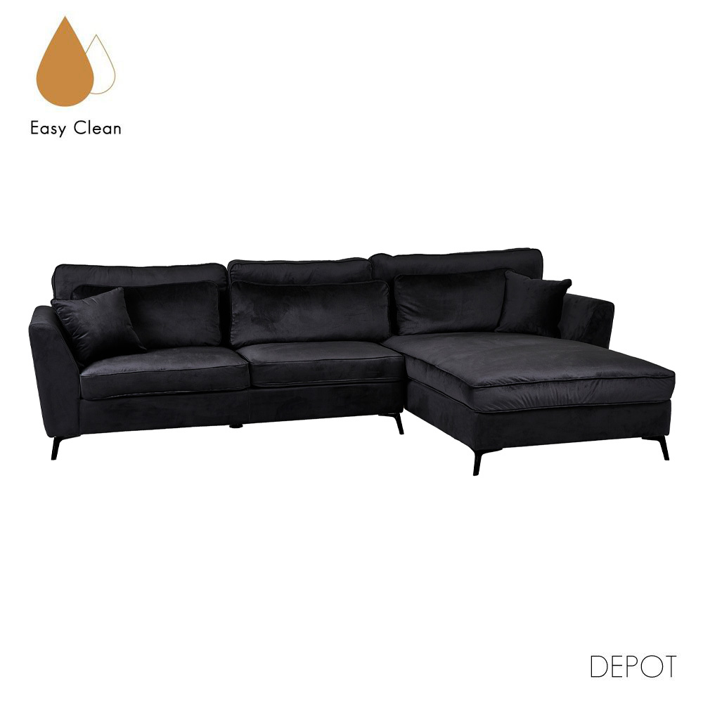 Liberta FOREVER ΚΑΝΑΠΕΣ ΓΩΝΙΑ ΔΕΞΙΑ ΜΑΥΡΟ 316x185xH92cm 316x185xH92cm 71-0173 Liberta FOREVER ΚΑΝΑΠΕΣ ΓΩΝΙΑ ΔΕΞΙΑ ΜΑΥΡΟ 316x185xH92cm 316x185xH92cm 71-0173