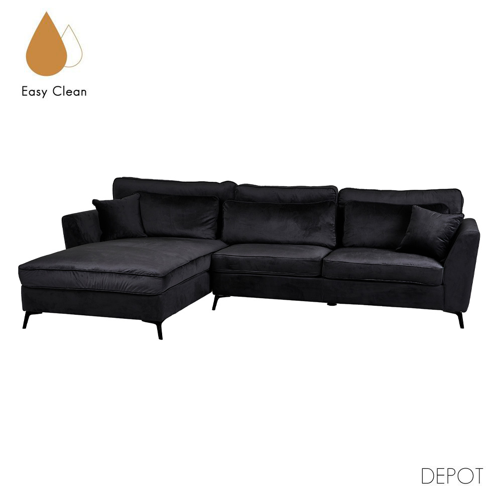 Liberta FOREVER ΚΑΝΑΠΕΣ ΓΩΝΙΑ ΑΡΙΣΤΕΡΗ ΜΑΥΡΟ 316x185xH92cm 316x185xH92cm 71-0174 Liberta FOREVER ΚΑΝΑΠΕΣ ΓΩΝΙΑ ΑΡΙΣΤΕΡΗ ΜΑΥΡΟ 316x185xH92cm 316x185xH92cm 71-0174