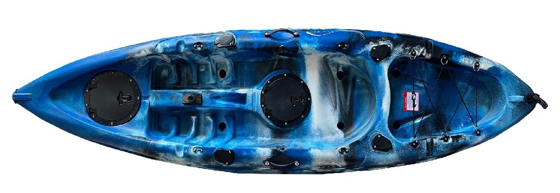 fortis ΚΑΥΑΚ JUNGLE BLUE  L270xW80xD30cm ΜΟΝΟΘΕΣΙΟ velco-71-37567