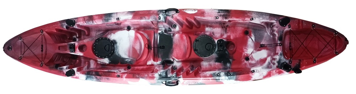 fortis ΚΑΥΑΚ JUNGLE RED L370xW87xD37cm ΔΙΘΕΣΙΟ velco-71-37628