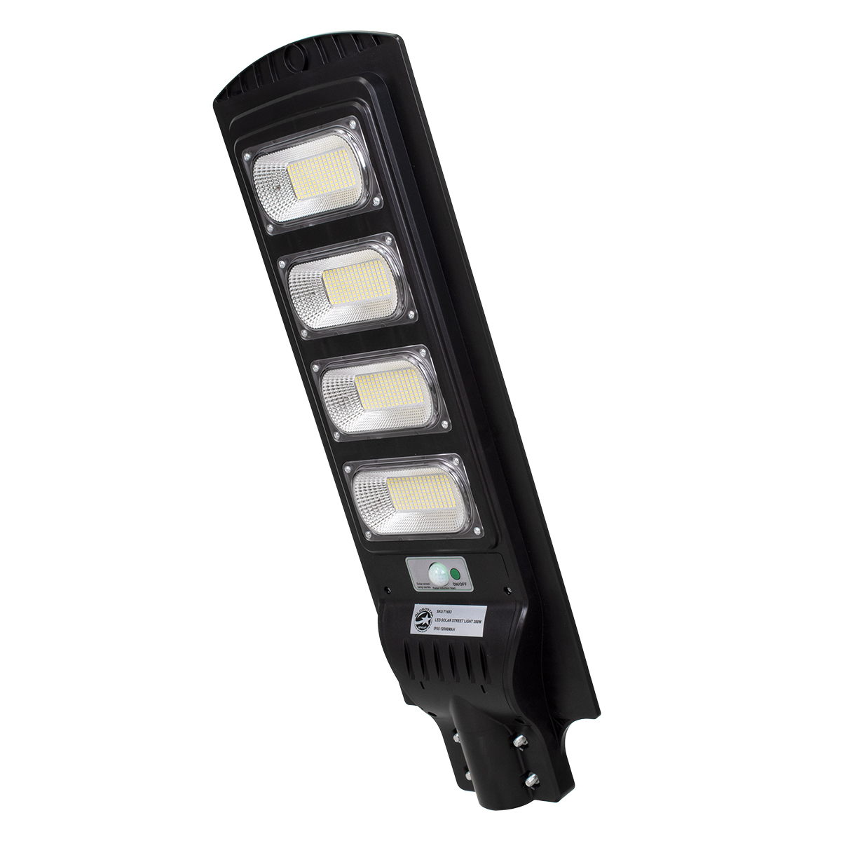 71553 GloboStar® 71553 Αυτόνομο Ηλιακό Φωτιστικό Δρόμου Street Light LED SMD 200W 16000lm με Ενσωματωμένη Μπαταρία Li-ion 12000mAh – Φωτοβολταϊκό Πάνελ με Αισθητήρα Ημέρας-Νύχτας PIR Αισθητήρα Κίνησης Αδιάβροχο IP65 Ψυχρό Λευκό 6000K 71553 GloboStar® 71553 Αυτόνομο Ηλιακό Φωτιστικό Δρόμου Street Light LED SMD 200W 16000lm με Ενσωματωμένη Μπαταρία Li-ion 12000mAh – Φωτοβολταϊκό Πάνελ με Αισθητήρα Ημέρας-Νύχτας PIR Αισθητήρα Κίνησης Αδιάβροχο IP65 Ψυχρό Λευκό 6000K