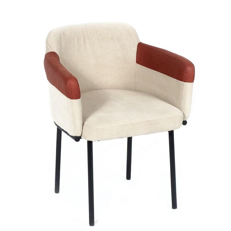 Artekko Mooys Καρέκλοπολυθρόνα Ξύλινη με Ύφασμα (60x57x74)cm Artekko 717-0010