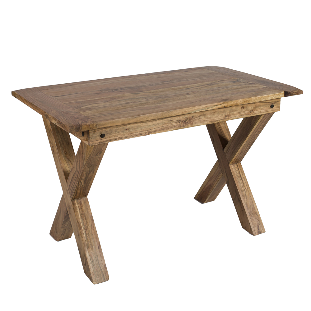 Artekko Attari Ξύλινο Τραπέζι σε Μελί Απόχρωση (120x70x75)cm Artekko 720-1306-LAP