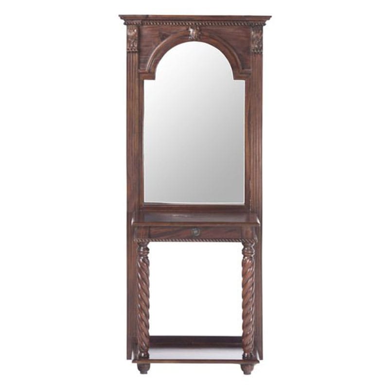 Artekko Uklay τουαλέτα/Έπιπλο Εισόδου με Μεσαίο Συρτάρι (90x40x180)cm Artekko 730-1085