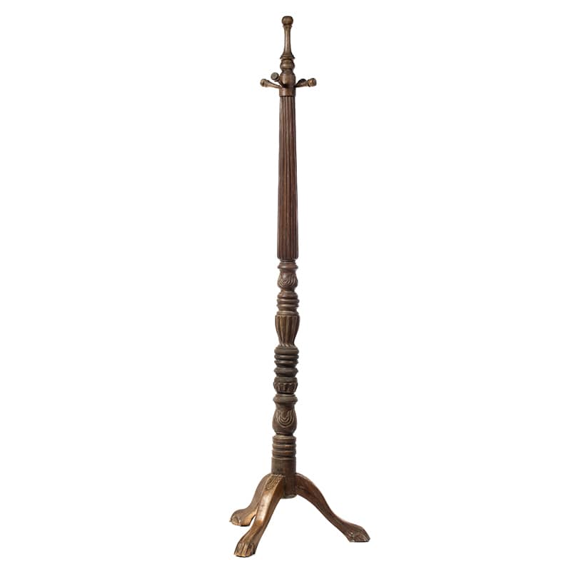 Artekko Vleek Καλόγερος από Μασίφ Ξύλο σε Καφέ Πατίνα (180x52x52)cm Artekko 730-2235