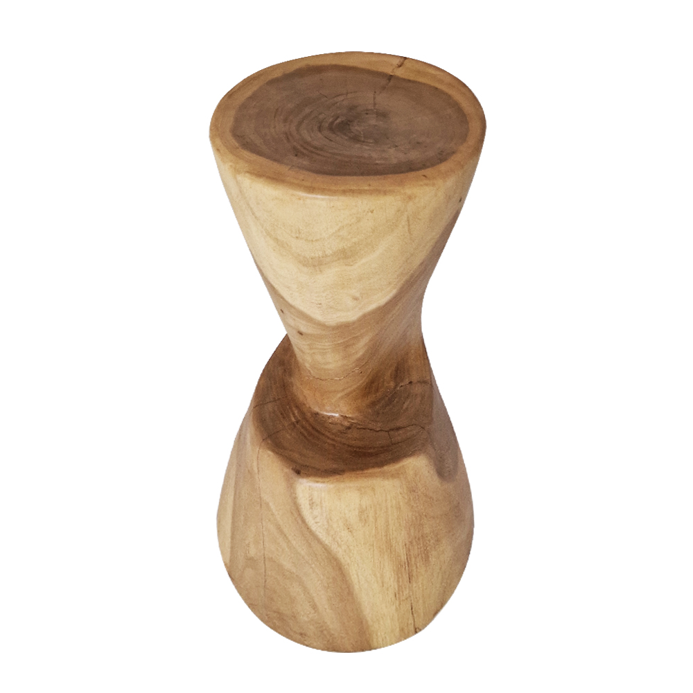 Artekko Munggur Ξύλινο Σκαμπό Μπαρ από Κορμό σε Φυσική Απόχρωση (35x35x70)cm Artekko 730-3207