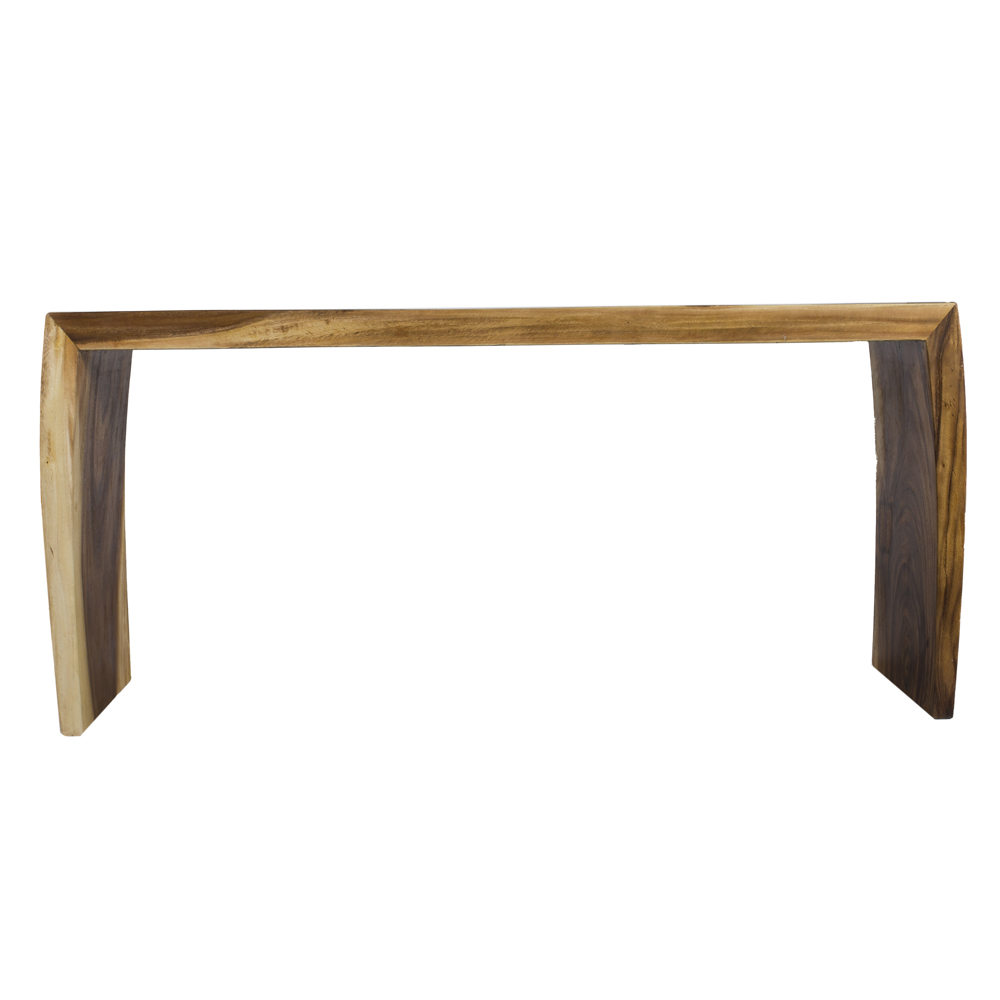 Artekko Verona Ξύλινη Κονσόλα σε Φυσική Απόχρωση (165x40x76)cm Artekko 730-3240