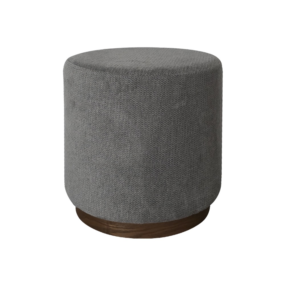 Artekko Cloud Γκρι Υφασμάτινο Σκαμπό (Φ41x44)cm Artekko 735-2200-E