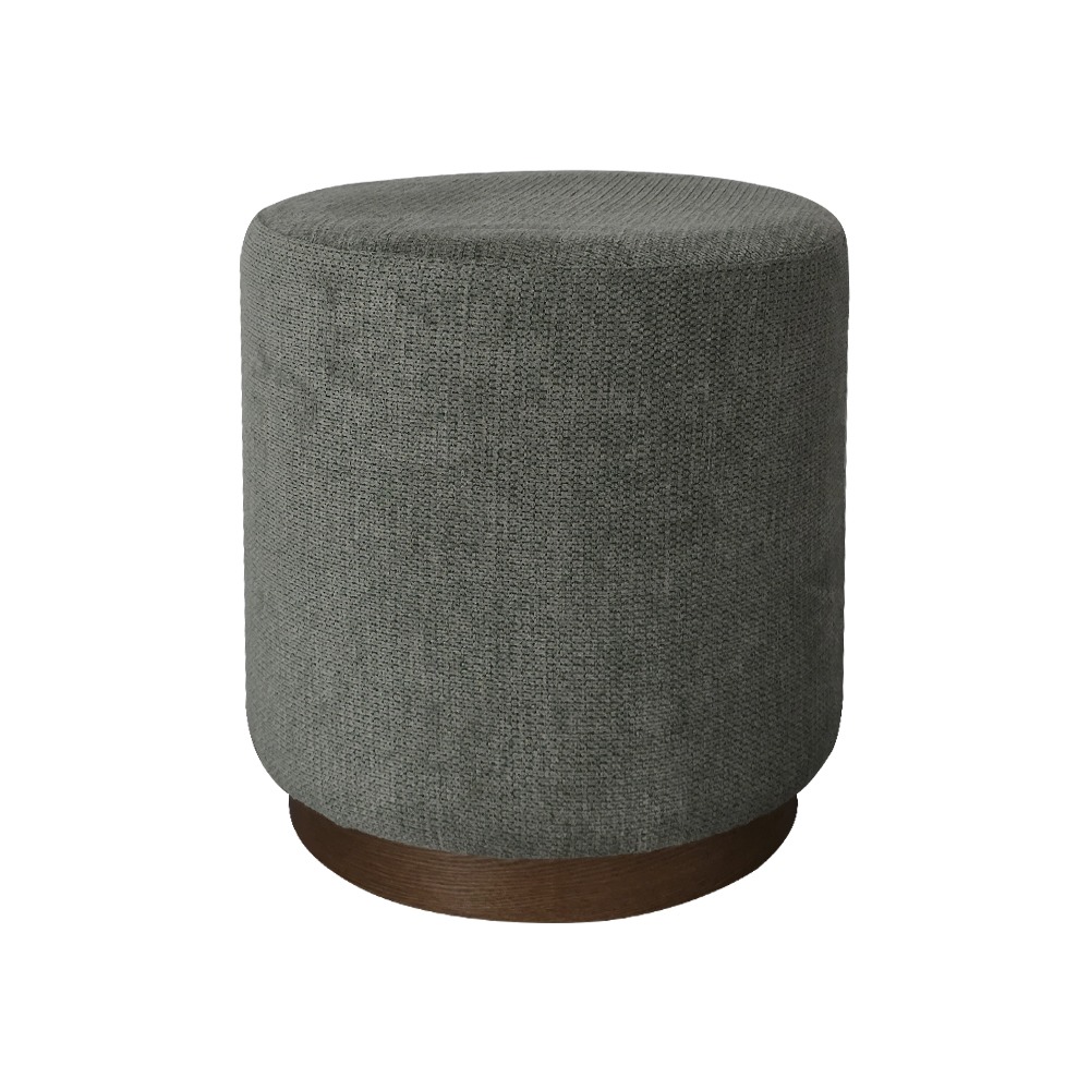 Artekko Cloud Πράσινο Υφασμάτινο Σκαμπό (Φ41x44)cm Artekko 735-2200-K