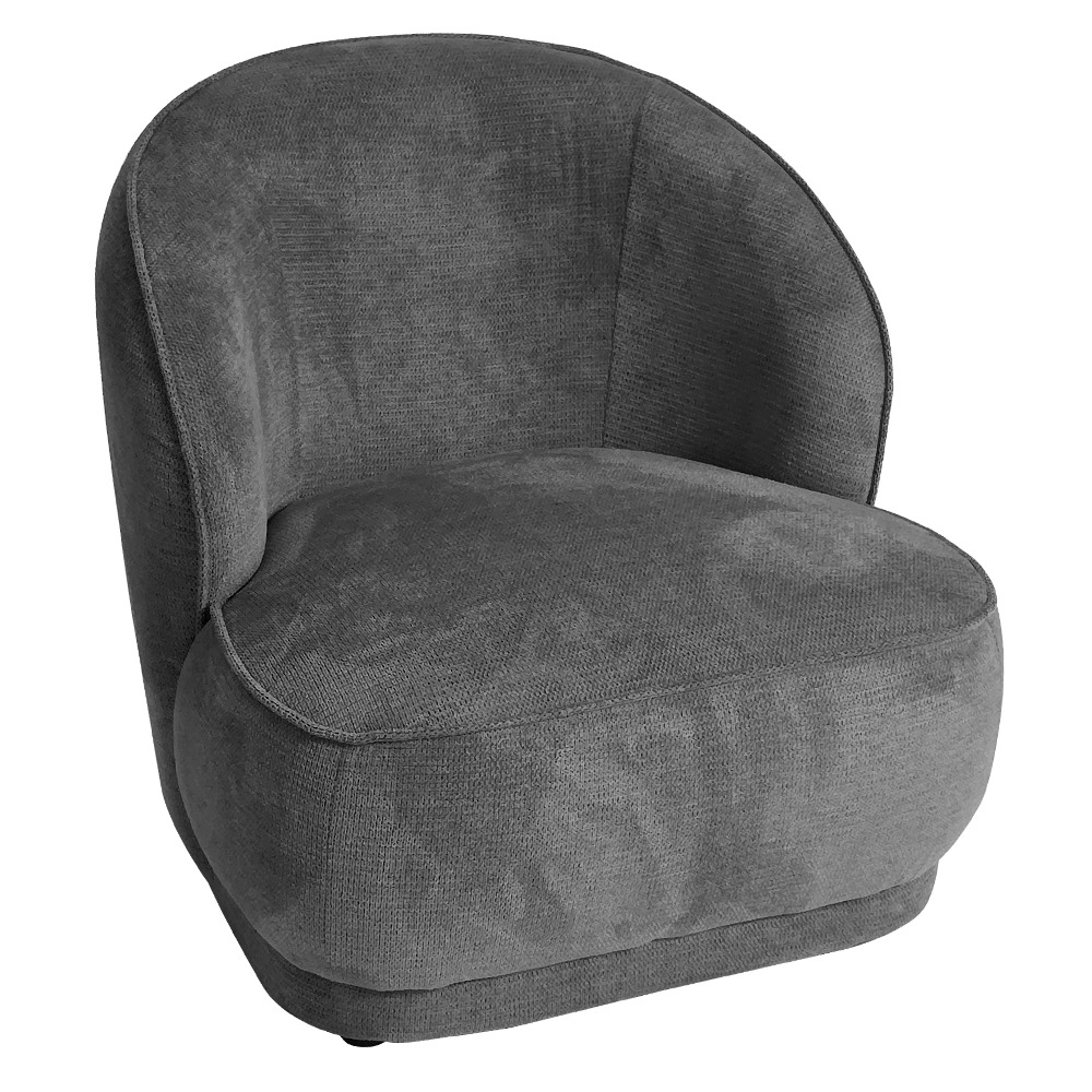 Artekko Cloud Γκρι Υφασμάτινη Πολυθρόνα (78x81x74)cm Artekko 735-2201-GD