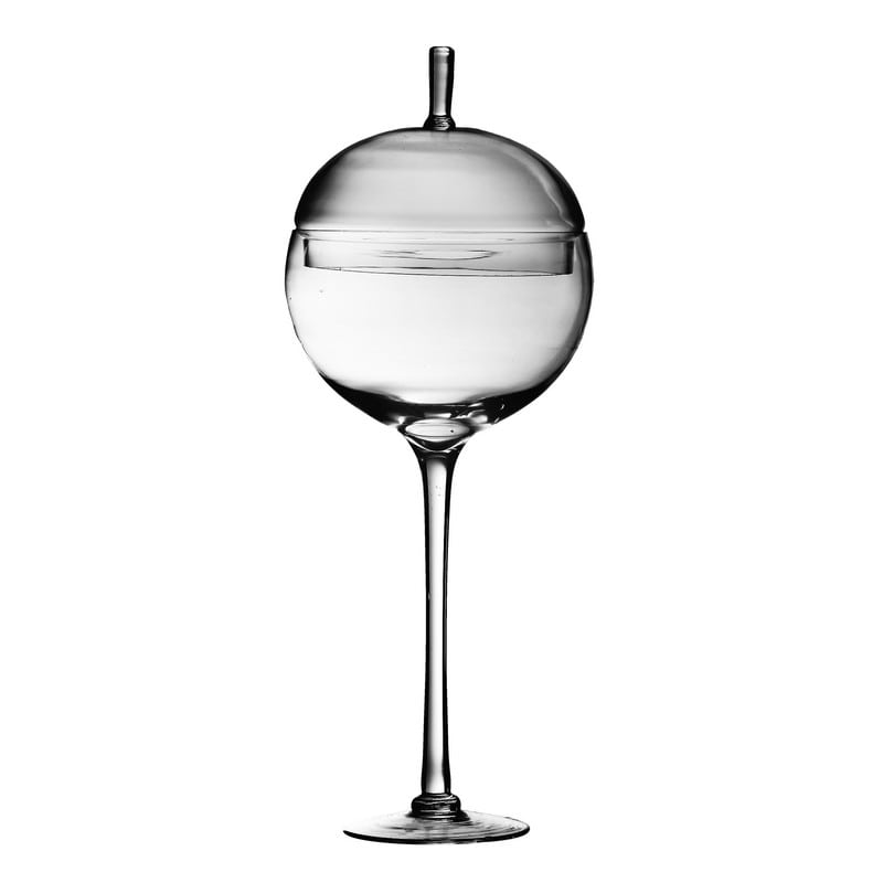 Artekko Chaamalt Γυάλα Διακοσμητική με Καπάκι (20x20x50)cm Artekko 75541