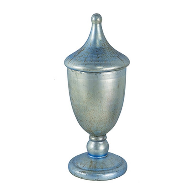 Artekko Blah Επιτραπέζιο Διακοσμητικό με Καπάκι (23x23x56)cm Artekko 76780