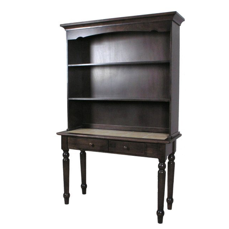 Artekko Theor Πιατοθήκη με Πλακάκι Ξύλινη Καφέ (105x45x180)cm Artekko 770-0009