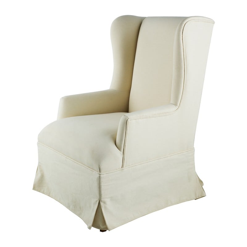 Artekko Daeddul Μπερζέρα Υφασμάτινη Λευκή (66x78x110)cm Artekko 77883