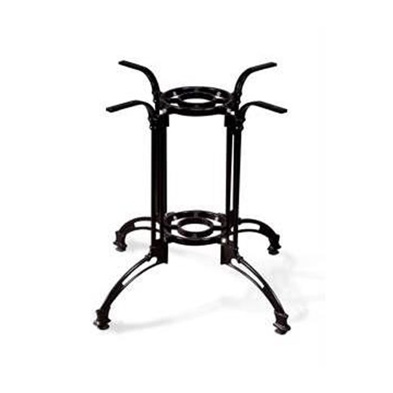 Artekko Ceut Βάση Τραπεζιού Μεταλλική Μαύρη (65x65x70)cm Artekko 783-2113