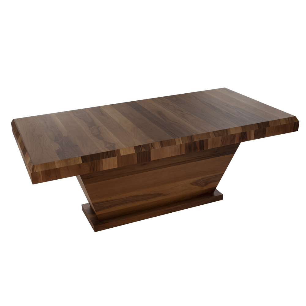 Artekko MS Καφέ Ξύλινη Επεκτεινόμενη Τραπεζαρία (205(+40)x105x80)cm Artekko 783-4304