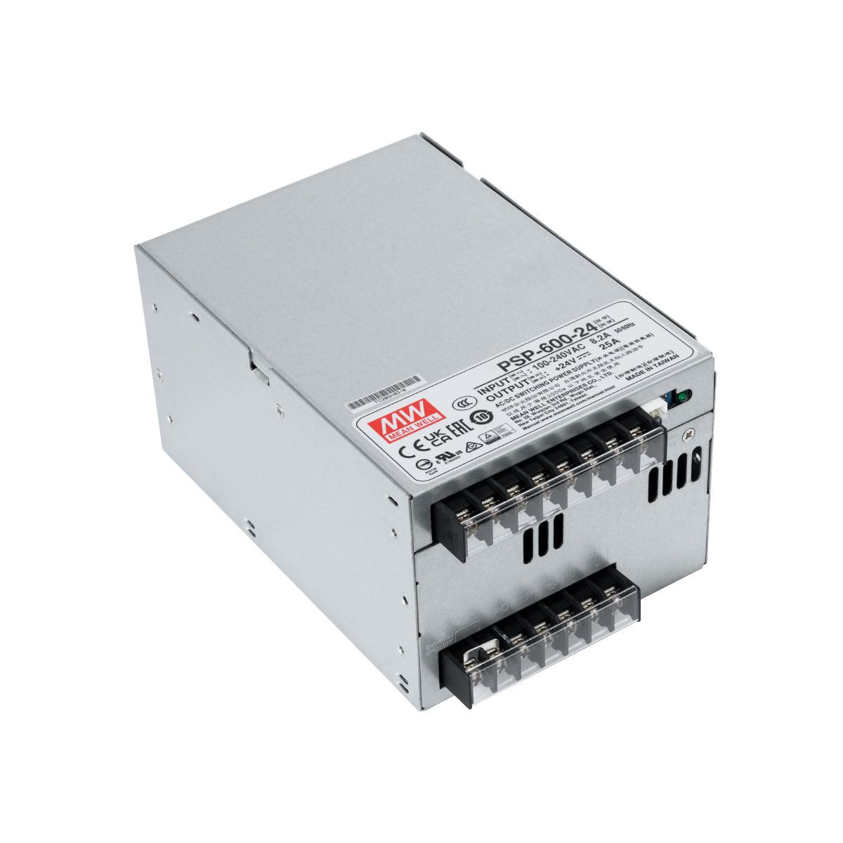 90791 GloboStar® PSP-600-24 90791 MEANWELL Ρυθμιζόμενο Μεταλλικό Τροφοδοτικό PELV για Προϊόντα LED 600W 25A – AC 220-240V σε DC 24V – Ρυθμιζόμενο από 20VDC έως 26.4VDC – IP20 Μ17 x Π12 x Υ9.3cm – 3 Years Warranty 90791 GloboStar® PSP-600-24 90791 MEANWELL Ρυθμιζόμενο Μεταλλικό Τροφοδοτικό PELV για Προϊόντα LED 600W 25A – AC 220-240V σε DC 24V – Ρυθμιζόμενο από 20VDC έως 26.4VDC – IP20 Μ17 x Π12 x Υ9.3cm – 3 Years Warranty