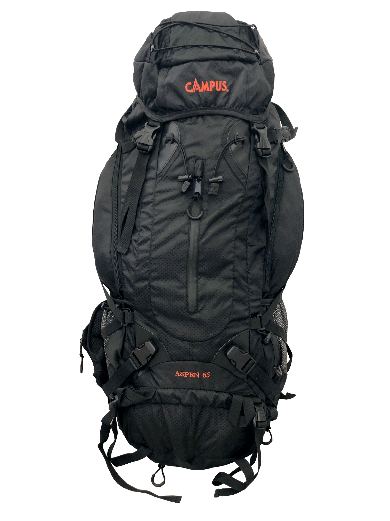 CAMPUS ΣΑΚΙΔΙΟ ΠΛΑΤΗΣ ASPEN 65 Lt. ΜΑΥΡΟ velco-810-2008-14