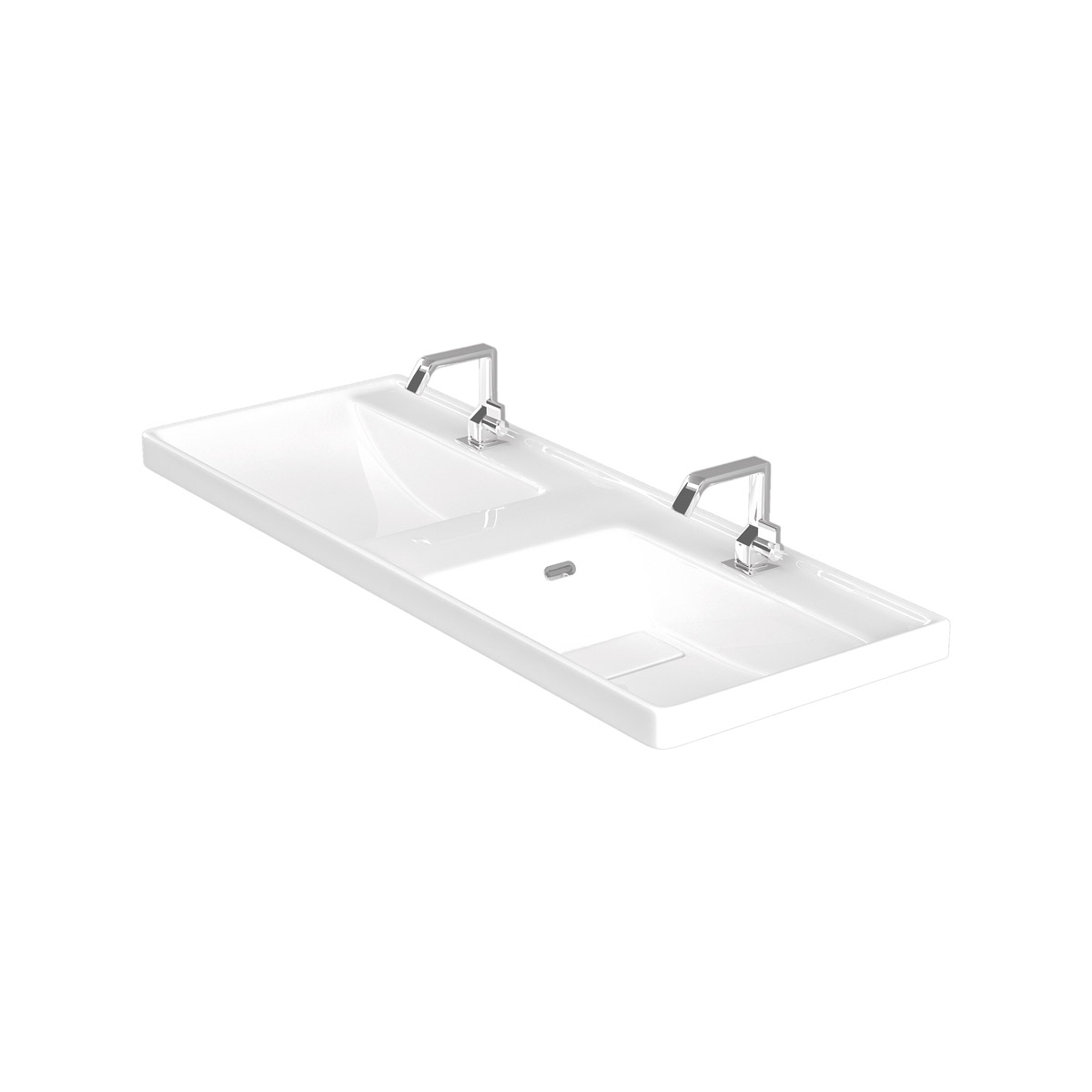 KARAG QUATTRO Νιπτήρας αναρτώμενος διπλός QUATTRO 8120 KARAG 120x45x19cm KARAG-5206836012964 KARAG QUATTRO Νιπτήρας αναρτώμενος διπλός QUATTRO 8120 KARAG 120x45x19cm KARAG-5206836012964