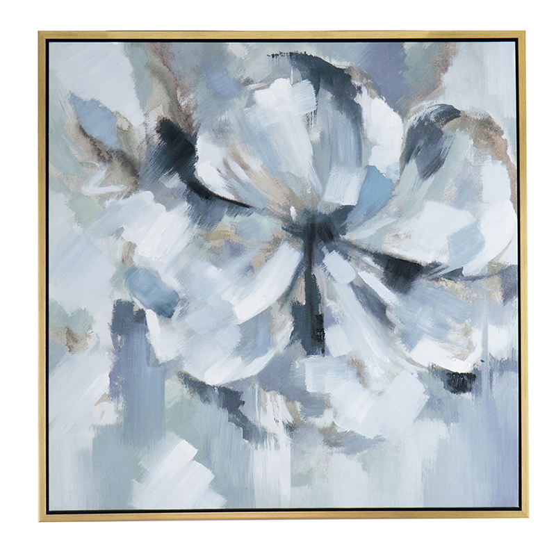 Artekko Glitter Πίνακας Καμβάς με Κορνίζα Ξύλο/Καμβάς Πολύχρωμο (100x3.7x100)cm Artekko 82356