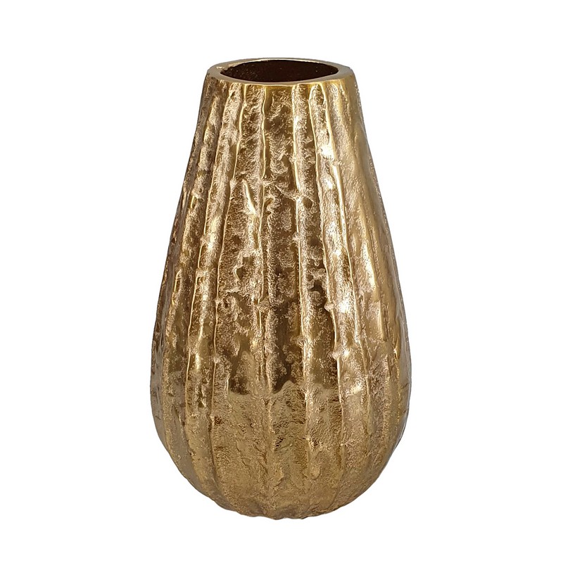 Artekko Trophy Διακοσμητικό Βάζο Μέταλλο Χρυσό (14x14x22)cm Artekko 83765