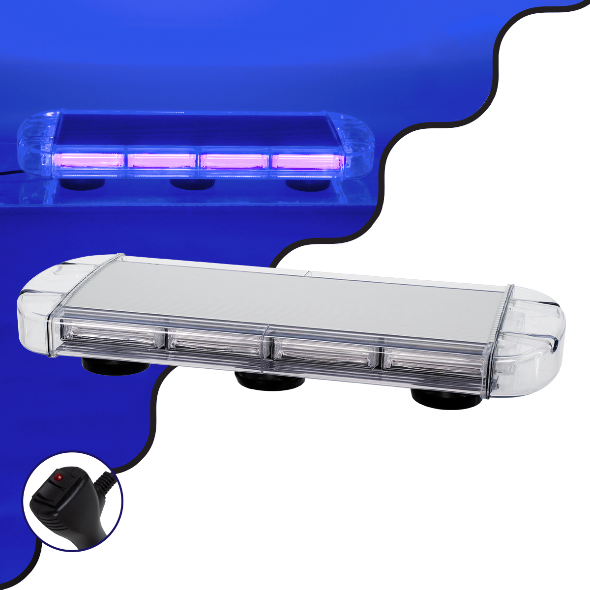 85182 GloboStar® 85182 PRO Series Φάρος Σήμανσης Οχήματος Αστυνομίας για Αυτοκίνητα & Φορτηγά 6 Προγραμμάτων Φωτισμού STROBE LED COB 100W DC 10-30V Αδιάβροχος IP66 Μπλε 85182 GloboStar® 85182 PRO Series Φάρος Σήμανσης Οχήματος Αστυνομίας για Αυτοκίνητα & Φορτηγά 6 Προγραμμάτων Φωτισμού STROBE LED COB 100W DC 10-30V Αδιάβροχος IP66 Μπλε