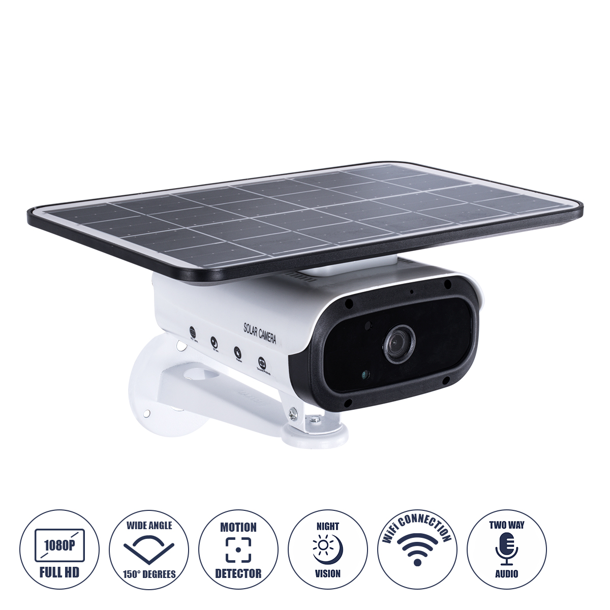 86047 GloboStar® 86047 Αυτόνομη Ηλιακή Camera 1080P 2MP WiFi 150° Μπαταρία 3200mAh Φωτοβολταϊκό Πάνελ Διπλή Κατέυθυνση Ομιλίας Αδιάβροχη IP66 Ψυχρό Λευκό 6000K – Λευκό 86047 GloboStar® 86047 Αυτόνομη Ηλιακή Camera 1080P 2MP WiFi 150° Μπαταρία 3200mAh Φωτοβολταϊκό Πάνελ Διπλή Κατέυθυνση Ομιλίας Αδιάβροχη IP66 Ψυχρό Λευκό 6000K – Λευκό