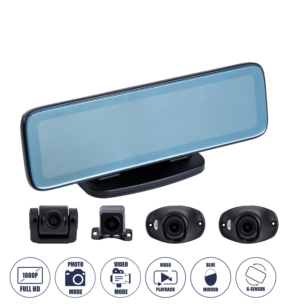 86058 GloboStar® 86058 Καθρέπτης Αυτοκινήτου Android 9.0 360° με 4 Κάμερες SD Card Slot – RAM2GB+ROM32GB – FM Transmitter – Νυχτερινή Όραση – με Parking Lines – Μαύρο 86058 GloboStar® 86058 Καθρέπτης Αυτοκινήτου Android 9.0 360° με 4 Κάμερες SD Card Slot – RAM2GB+ROM32GB – FM Transmitter – Νυχτερινή Όραση – με Parking Lines – Μαύρο