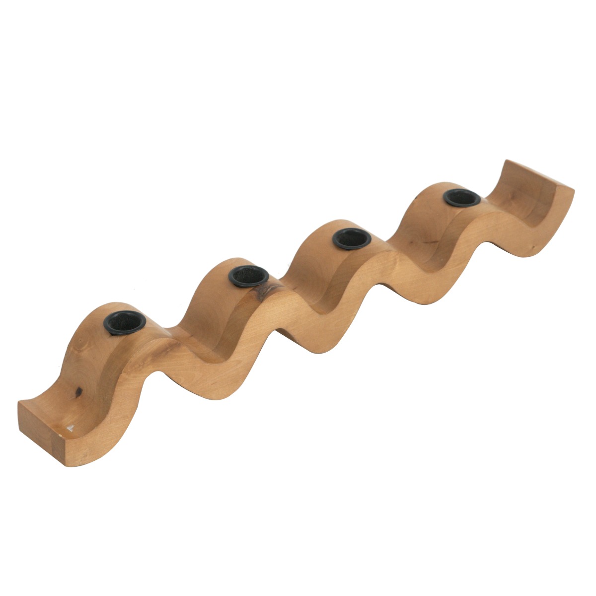 Artekko Woody Κηροπήγιο από Ξύλο Σημύδας Φυσική Απόχρωση (50x6x8)cm Artekko 86701