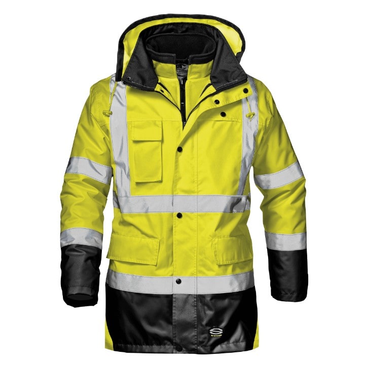 Μπουφάν HiVis Parka 4 σε 1 kaya-86MC4124