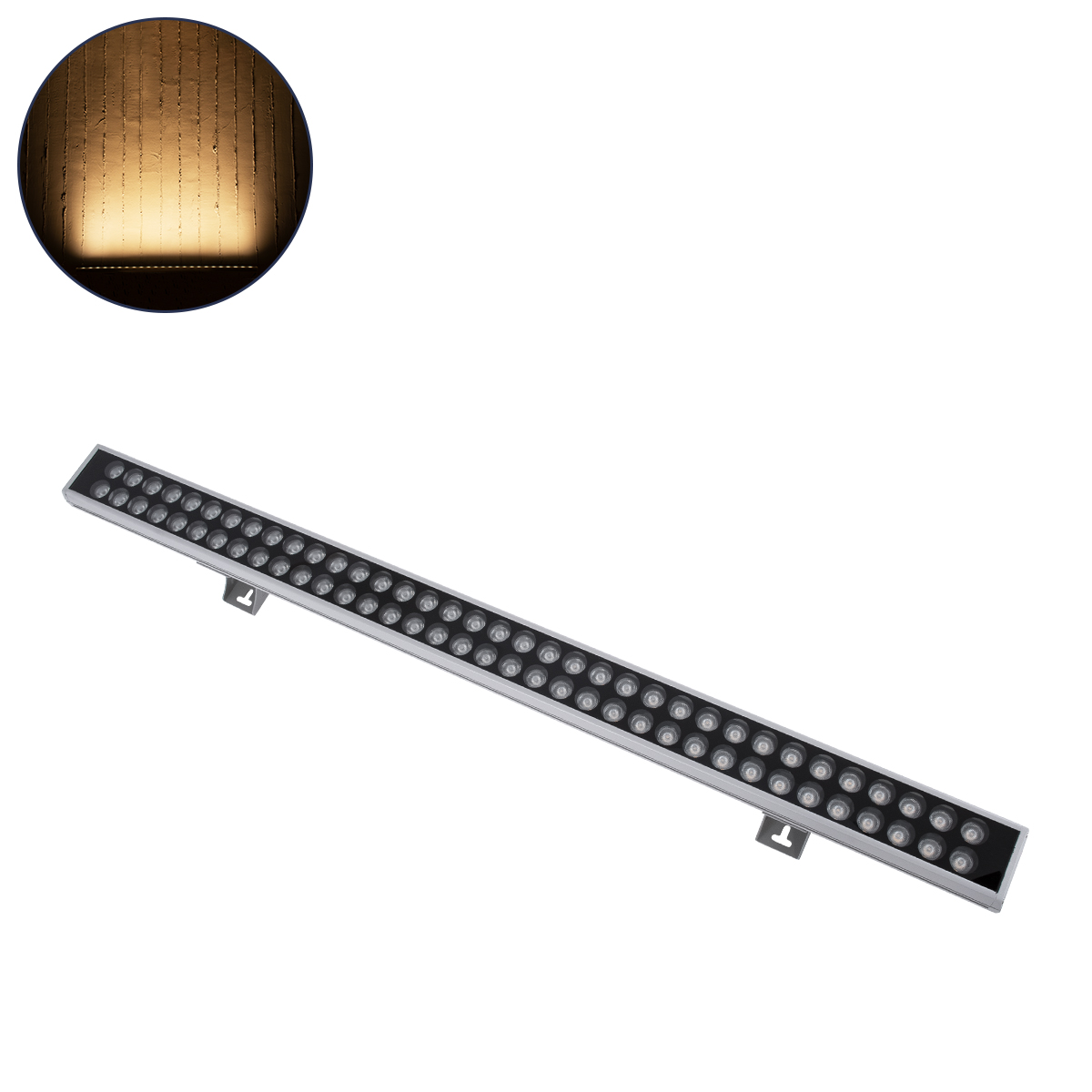 90215 GloboStar® GLOBOSTAR® WASHER-GAIA 90215 Μπάρα Φωτισμού Wall Washer LED 144W 12960lm 10° DC 24V Αδιάβροχο IP67 Θερμό Λευκό 2700K Dimmable – Ασημί – Μ100 x Π7.3 x Υ4.3cm – 3 Χρόνια Εγγύηση 90215 GloboStar® GLOBOSTAR® WASHER-GAIA 90215 Μπάρα Φωτισμού Wall Washer LED 144W 12960lm 10° DC 24V Αδιάβροχο IP67 Θερμό Λευκό 2700K Dimmable – Ασημί – Μ100 x Π7.3 x Υ4.3cm – 3 Χρόνια Εγγύηση