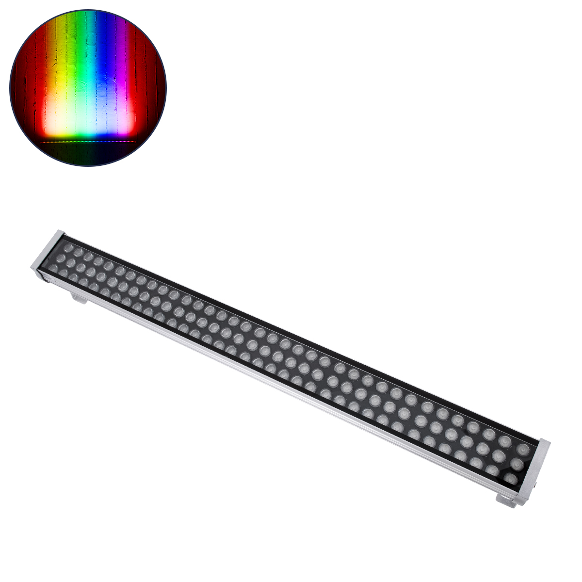 90218 GloboStar® GLOBOSTAR® WASHER-GAIA 90218 Μπάρα Φωτισμού Wall Washer LED 216W 18360lm 10° DC 24V Αδιάβροχο IP67 RGBW DMX512 Dimmable – Ασημί – Μ100 x Π10.2 x Υ9.5cm – 3 Χρόνια Εγγύηση 90218 GloboStar® GLOBOSTAR® WASHER-GAIA 90218 Μπάρα Φωτισμού Wall Washer LED 216W 18360lm 10° DC 24V Αδιάβροχο IP67 RGBW DMX512 Dimmable – Ασημί – Μ100 x Π10.2 x Υ9.5cm – 3 Χρόνια Εγγύηση