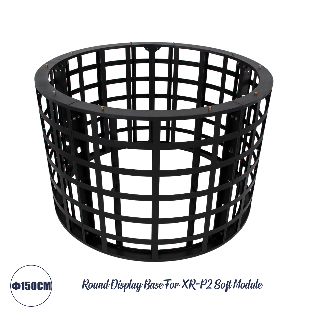 90248 GloboStar® BASULCO 90248 Μεταλλικό Cabinet με Διάμετρο D150cm για Δημιουργία Στρόγγυλου LED Video Wall Curved με τα Εύκαμπτα Πλακίδια Ψηφιακής Οθόνης 32x16cm SKU:90232 IP20 – Φ150 x Υ96cm 90248 GloboStar® BASULCO 90248 Μεταλλικό Cabinet με Διάμετρο D150cm για Δημιουργία Στρόγγυλου LED Video Wall Curved με τα Εύκαμπτα Πλακίδια Ψηφιακής Οθόνης 32x16cm SKU:90232 IP20 – Φ150 x Υ96cm