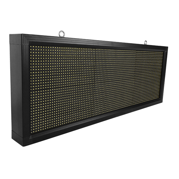 90270 GloboStar® GLOBOSTAR® DISPLAY 90270 Κυλιόμενη Ψηφιακή Επιγραφή P10 Μονής Όψης LED AC 220-240V Αδιάβροχο IP54 Ψυχρό Λευκό 6000K - WiFi Control μέσω FK APP - Αισθητήρας Θερμοκρασίας & Υγρασίας - Μ104 x Π9 x Υ40cm - 2 Χρόνια Εγγύηση