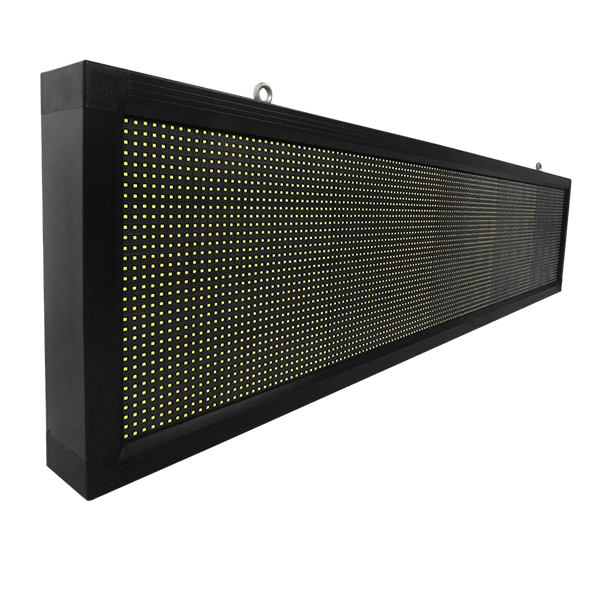 90280 GloboStar® GLOBOSTAR® DISPLAY 90280 Κυλιόμενη Ψηφιακή Επιγραφή Μονής Όψης 160x32cm P10 160x32 Pixel LED 250W AC 220-240V Αδιάβροχο IP65 Ψυχρό Λευκό 6000K - WiFi Control μέσω FK APP - Αισθητήρας Θερμοκρασίας & Υγρασίας - Μ168 x Π9 x Υ40cm - 2 Χρόνια