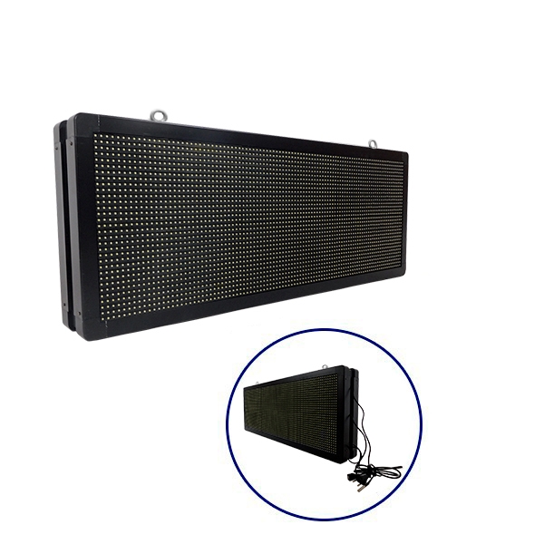 90320 GloboStar® GLOBOSTAR® DISPLAY 90320 Κυλιόμενη Ψηφιακή Επιγραφή P10 Διπλής Όψης LED AC 220-240V Αδιάβροχο IP65 Ψυχρό Λευκό 6000K - WiFi Control μέσω FK APP - Αισθητήρας Θερμοκρασίας & Υγρασίας - Μ104 x Π12 x Υ40cm - 2 Χρόνια Εγγύηση