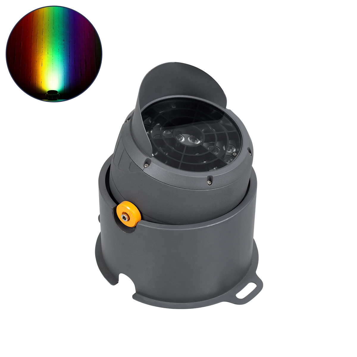 90498 GloboStar® FLOOD-SIMA 90498 Κινούμενος Προβολέας – Σποτ Φωτισμού Wall Washer με Αντιθαμβωτική Γρίλια για Φωτισμό Κτιρίων LED 60W 5100lm 30° DC 24V Αδιάβροχο IP67 Μ29 x Π24 x Υ28.5cm RGBW DMX512 – Γκρι Ανθρακί – 3 Years Warranty 90498 GloboStar® FLOOD-SIMA 90498 Κινούμενος Προβολέας – Σποτ Φωτισμού Wall Washer με Αντιθαμβωτική Γρίλια για Φωτισμό Κτιρίων LED 60W 5100lm 30° DC 24V Αδιάβροχο IP67 Μ29 x Π24 x Υ28.5cm RGBW DMX512 – Γκρι Ανθρακί – 3 Years Warranty