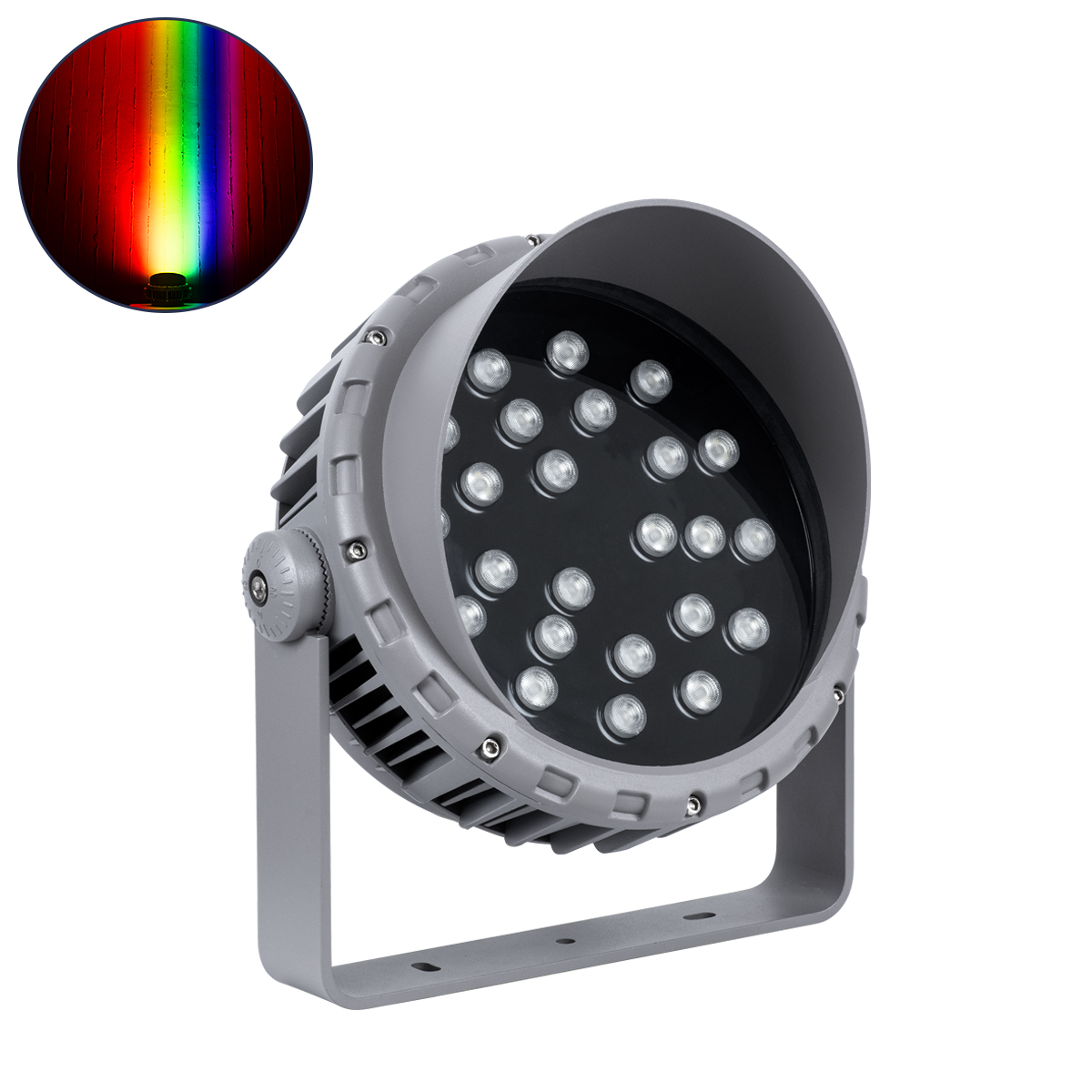 90649 GloboStar® GLOBOSTAR® FLOOD-MENA 90649 Προβολέας Σποτ Wall Washer με Αντιθαμβωτική Γρίλια LED 48W 4080lm 30° DC 24V Αδιάβροχο IP65 RGBW DMX512 Dimmable – Ασημί – Μ25 x Π25 x Υ18cm – 3 Χρόνια Εγγύηση 90649 GloboStar® GLOBOSTAR® FLOOD-MENA 90649 Προβολέας Σποτ Wall Washer με Αντιθαμβωτική Γρίλια LED 48W 4080lm 30° DC 24V Αδιάβροχο IP65 RGBW DMX512 Dimmable – Ασημί – Μ25 x Π25 x Υ18cm – 3 Χρόνια Εγγύηση