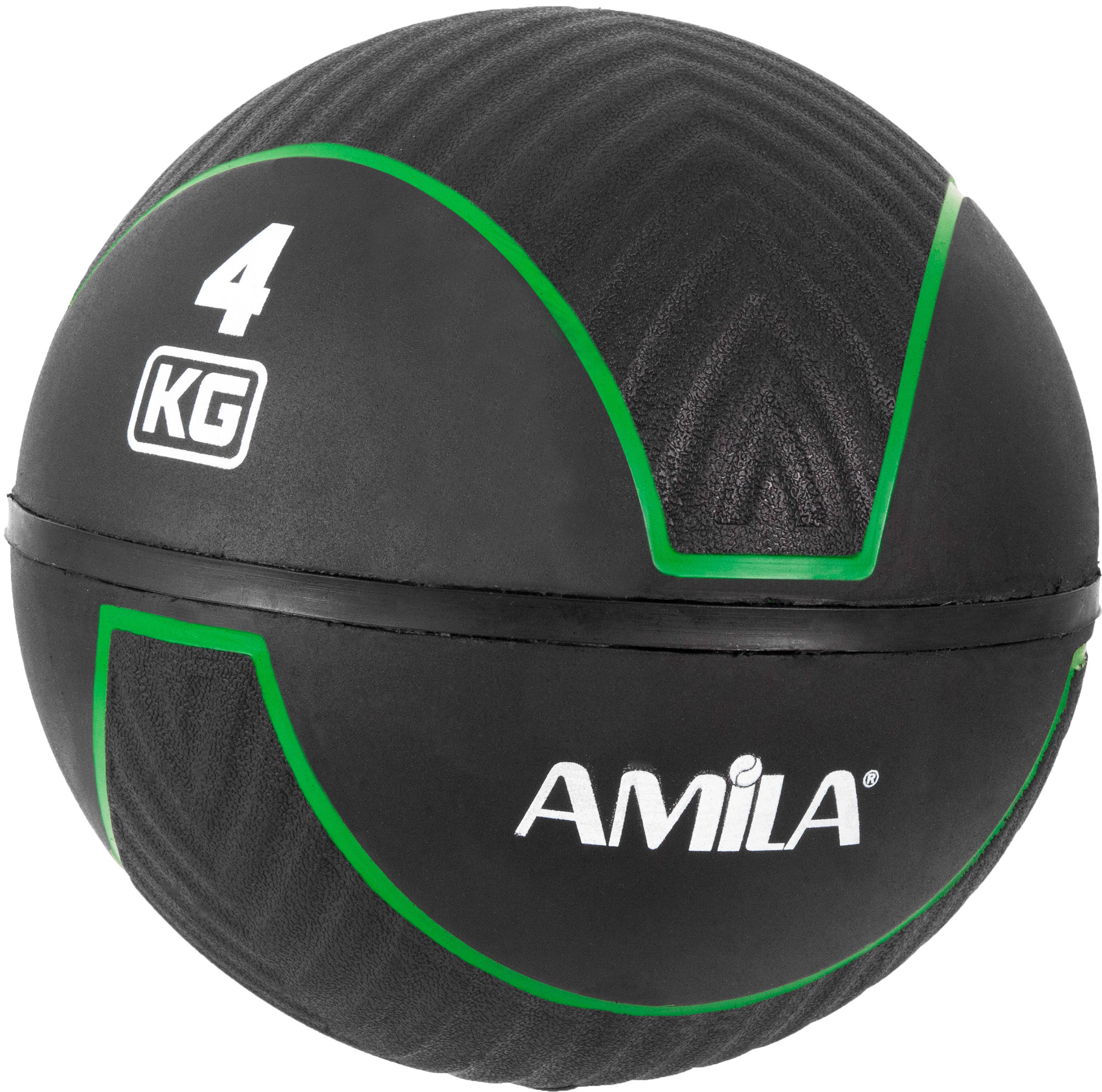 AMILA ΜΠΑΛΑ MEDICINE BALL HQ RUBBER 4KG ELDICO90708