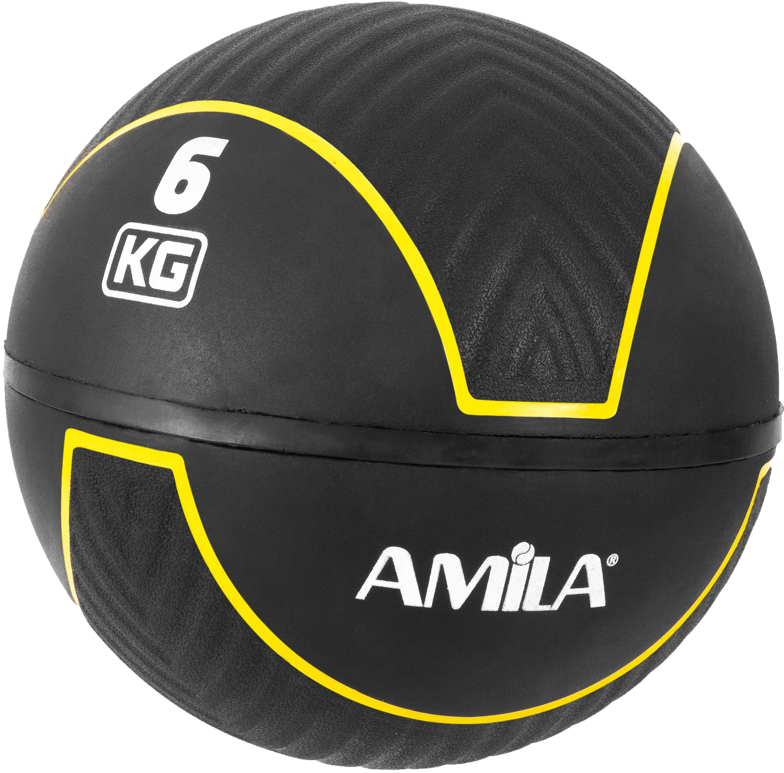 AMILA ΜΠΑΛΑ MEDICINE BALL HQ RUBBER 6KG ELDICO90709