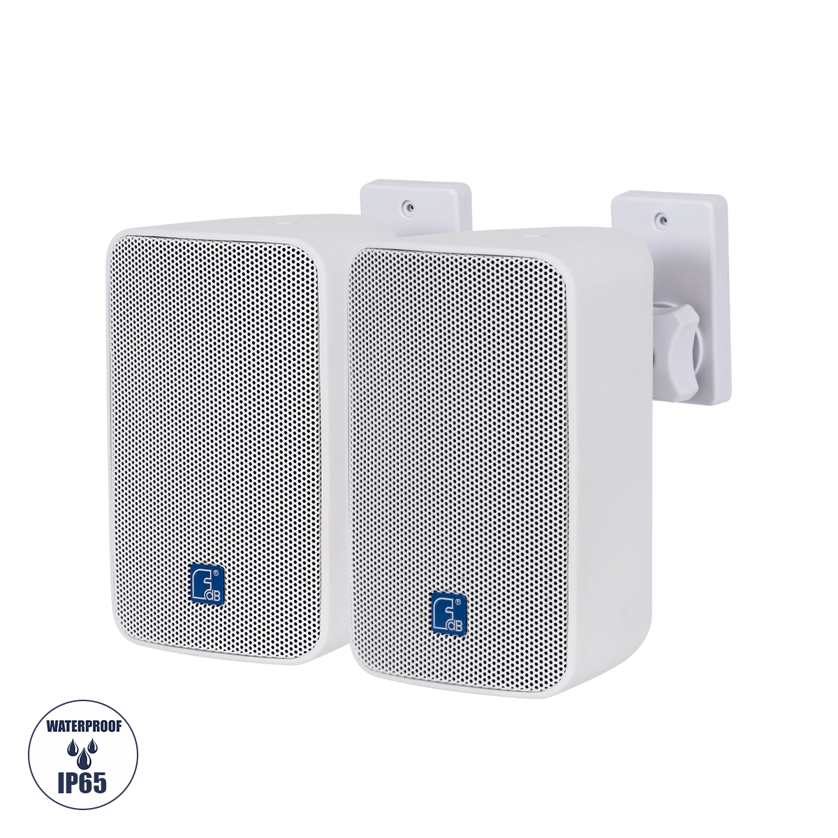 98001 GloboStar® GLOBOSTAR® FDB ES104WT 98001 Επιτοίχιο Παθητικό Ηχείο Εγκαταστάσεων με Μετασχηματιστή 100V & 16Ω - 80W RMS (160W Peak) - 1 x 4" Inches LF & 1 x 0.8" Inches HF - Αδιάβροχο IP46 - Λευκό - Μ14 x Π17 x Υ23cm - Σετ 2 Τεμαχίων - 2 Χρόνια Εγγύησ