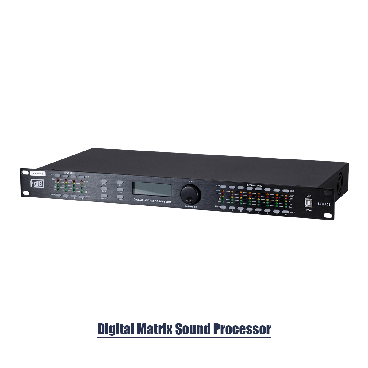 98021 GloboStar® FDB US4803 98021 Audio Processor – Επαγγελματικός Επεξεργαστής Ήχου 4in & 8out – 32-bit DSP SHARC Processor – Frequency Response 20Hz-20Khz DR115DBu – AC 220V/50-60Hz – IP20 – Μαύρο – Μ48.2 x Π20.5 x Υ4.4cm 98021 GloboStar® FDB US4803 98021 Audio Processor – Επαγγελματικός Επεξεργαστής Ήχου 4in & 8out – 32-bit DSP SHARC Processor – Frequency Response 20Hz-20Khz DR115DBu – AC 220V/50-60Hz – IP20 – Μαύρο – Μ48.2 x Π20.5 x Υ4.4cm