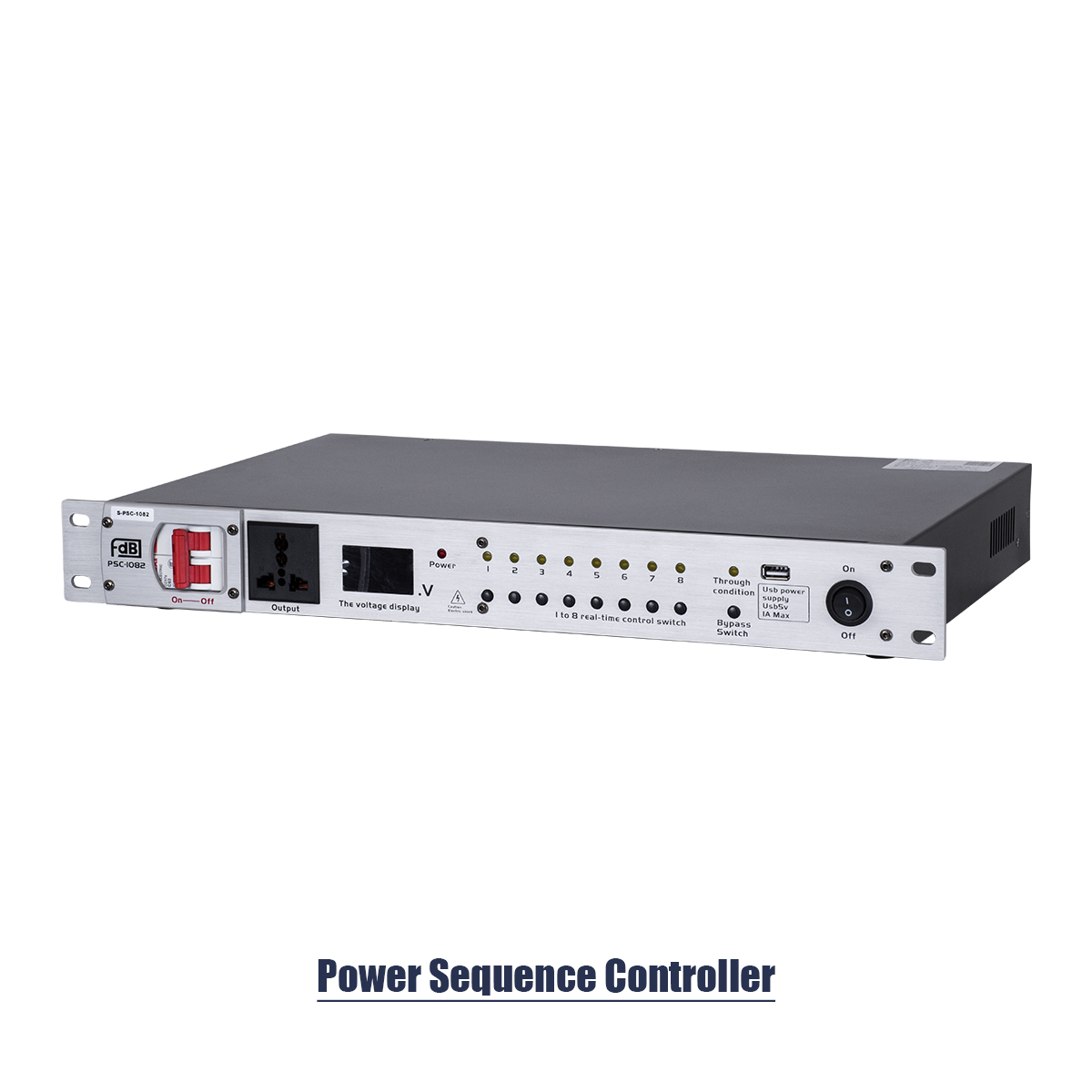98022 GloboStar® FDB PSC-1082 98022 Power Sequence Controller – Επαγγελματικός Ελεγκτής Ακολουθίας Ισχύος Power Management SMT Technology – USB Charger – RS232 Control Interface/RS485 Cascade – AC 85~265V/40-60Hz 60Α – IP20 – Ασημί – Μ48.3 x Π28 x Υ5.5cm 98022 GloboStar® FDB PSC-1082 98022 Power Sequence Controller – Επαγγελματικός Ελεγκτής Ακολουθίας Ισχύος Power Management SMT Technology – USB Charger – RS232 Control Interface/RS485 Cascade – AC 85~265V/40-60Hz 60Α – IP20 – Ασημί – Μ48.3 x Π28 x Υ5.5cm