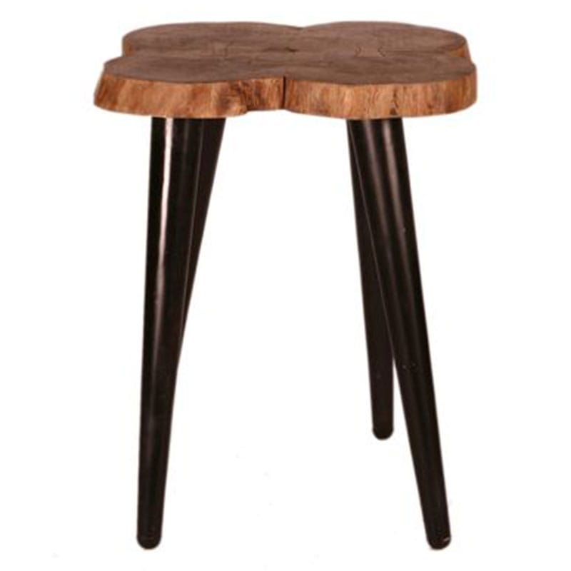 Artekko Ceos Ξύλινο Μασίφ Τραπεζάκι Σαλονιού (70x70x75)cm Artekko 995-4014